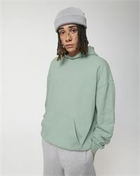 FELPA SQUADRATA UNISEX CON CAPPUCCIO 400 GSM
